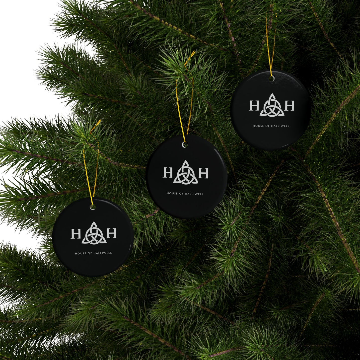 HOH Ceramic Ornaments, 2-Side Print,