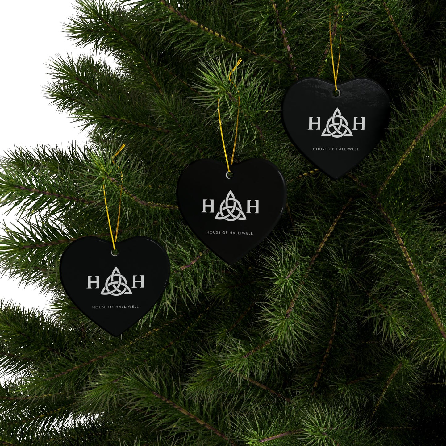 HOH Ceramic Ornaments, 2-Side Print,
