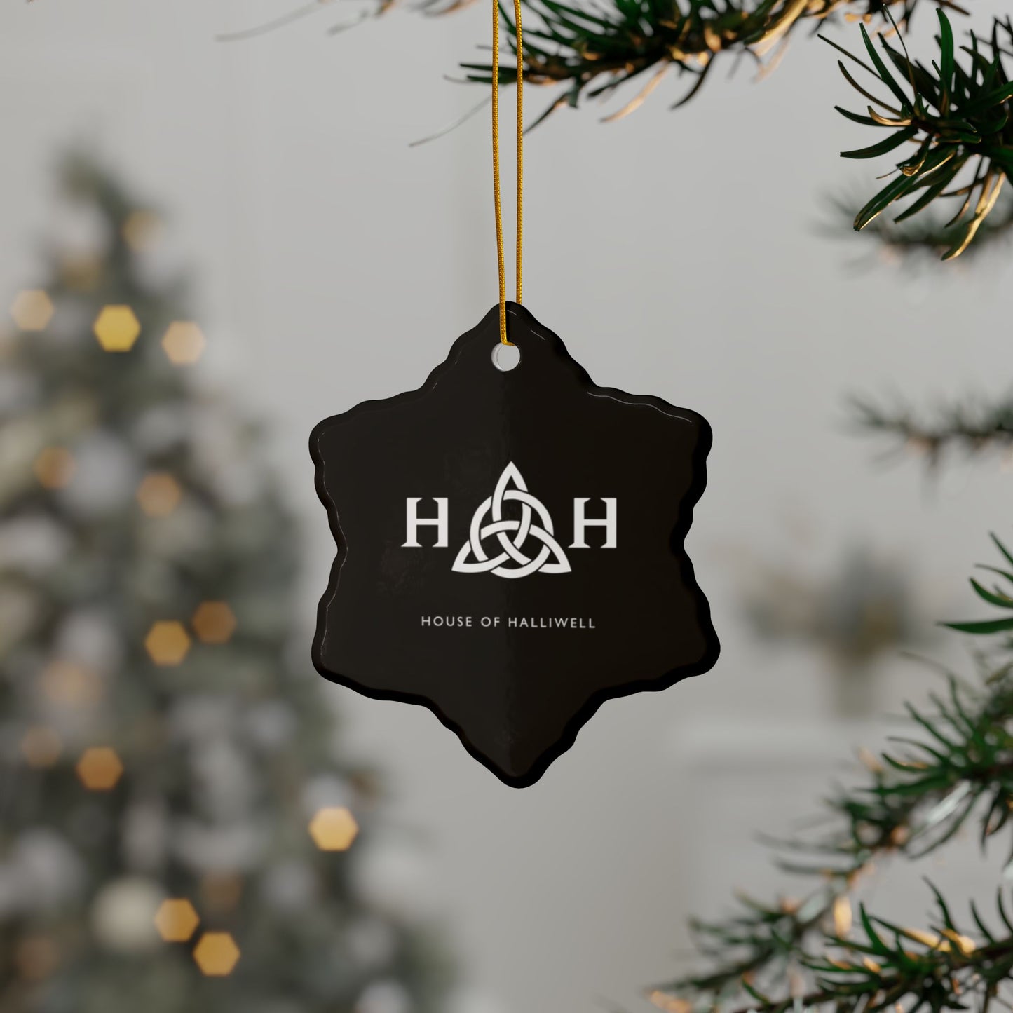 HOH Ceramic Ornaments, 2-Side Print,