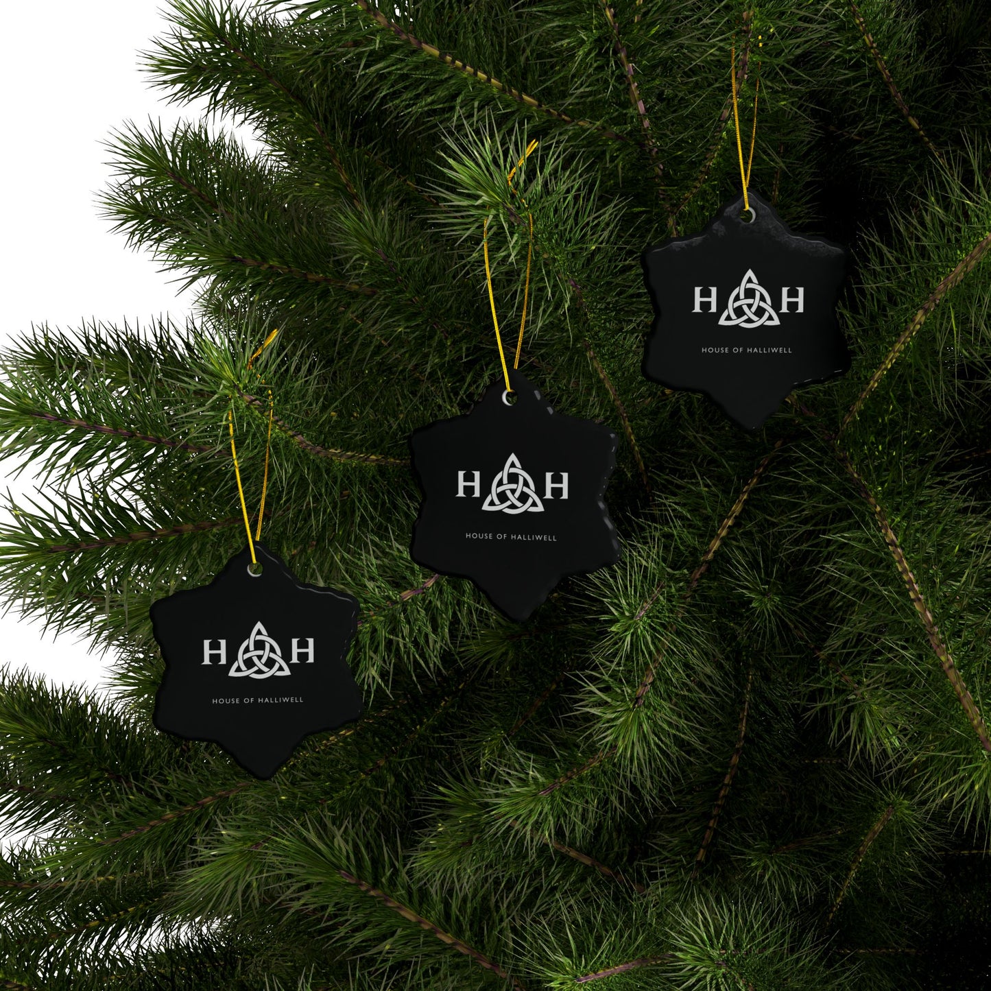 HOH Ceramic Ornaments, 2-Side Print,