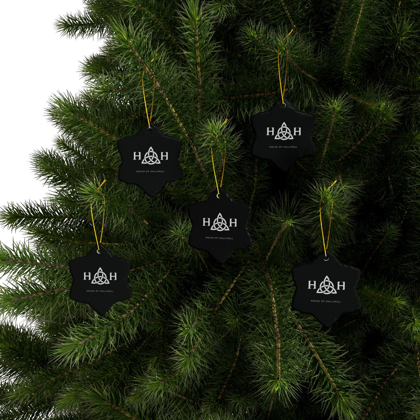 HOH Ceramic Ornaments, 2-Side Print,