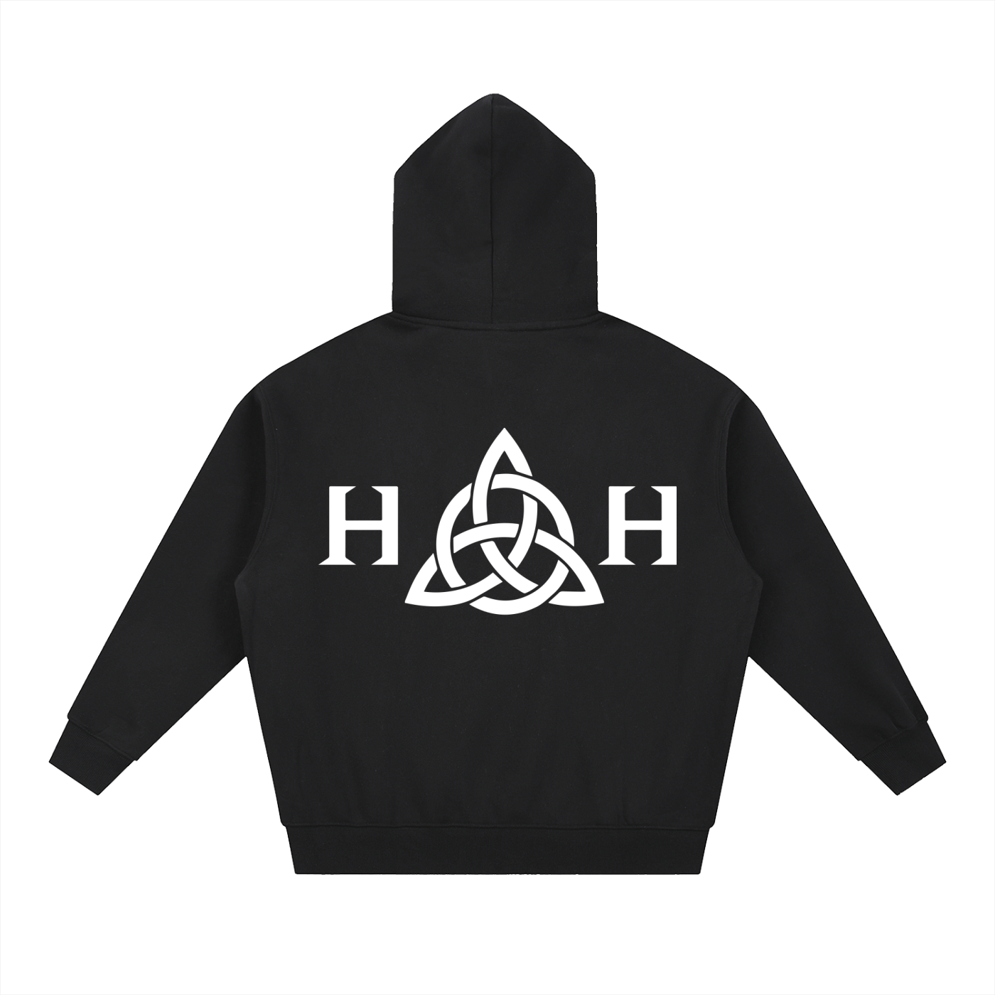 HOH zip up Oversized Fleece Hoodie